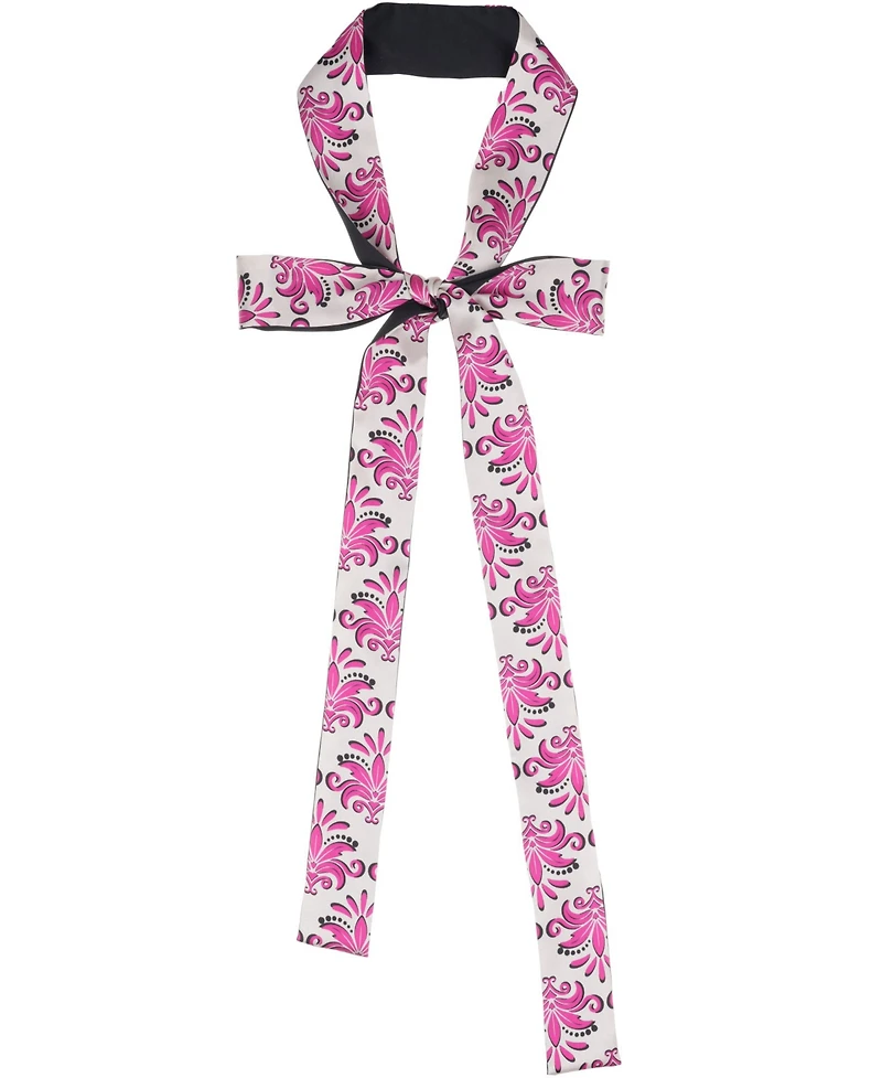 Bespoke Fashion Women's Delphine Print Ribbon Scarf