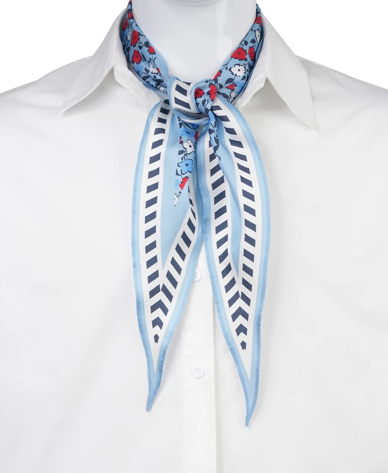 Bespoke Fashion Women's Maritime Floral Diamond Scarf