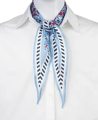 Bespoke Fashion Women's Maritime Floral Diamond Scarf