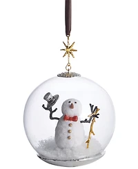Michael Aram Snowman Snow Globe Ornament