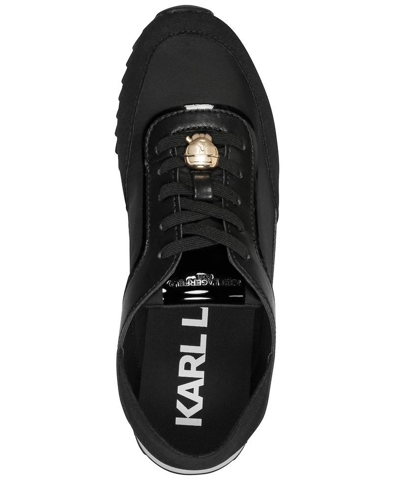Karl Lagerfeld Paris Women's Anelise Lace-Up Sneakers