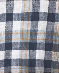 Lands' End Big & Tall Long Sleeve Linen Shirt