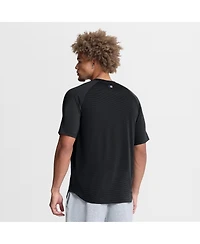 Nike Men's Black New York Mets Authentic Collection Batting Practice Pre-Game Raglan Dri-fit T-Shirt