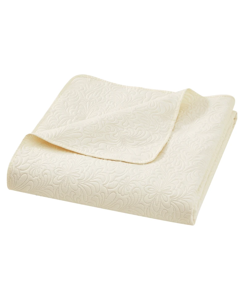 Chelsea Loft Pinsonic Floral Embossed -Pc. Quilt Set