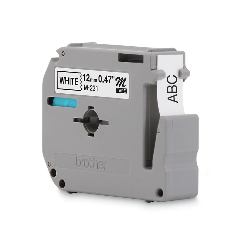 Brother P-Touch M231 M Series Tape Cartridge for P-Touch Labelers