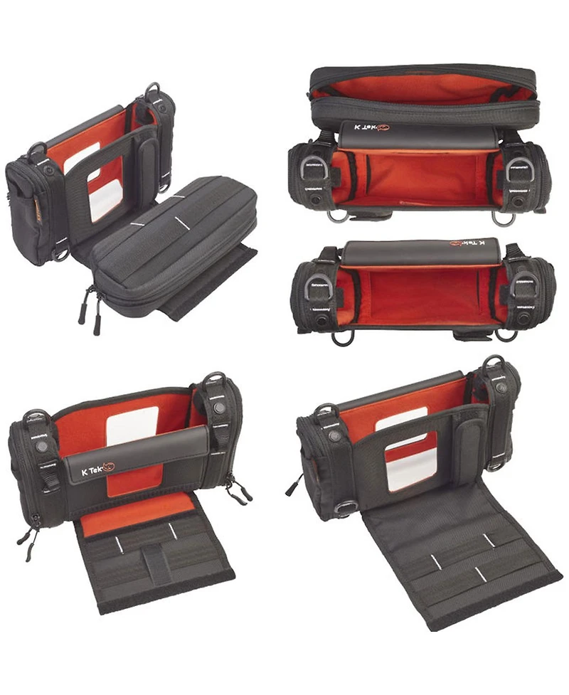K-Tek Stingray MixPro Bag with Kickstand for Sound Devices MixPre-3/MixPre-6, Tascam Dr-70D/Dr-701D, Zoom F4/F8 Recorders