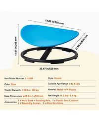 Mecale Kids Swivel Sensory Chair with Non-Slip Base, 220 lb Capacity