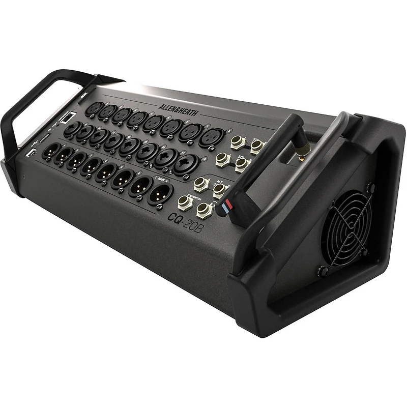 Allen & Heath Cq-20B Ultra-Compact 20-Channel Digital Mixer with Integrated Dual-Band Wi-Fi
