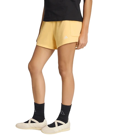 adidas Women's Small Logo Drawstring Shorts