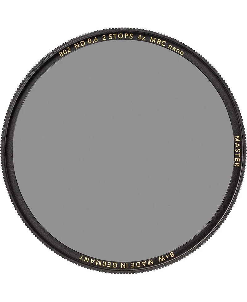 B + W 49mm Master 802M Nd 0.6 2-Stop Mrc Nano Neutral Density Filter