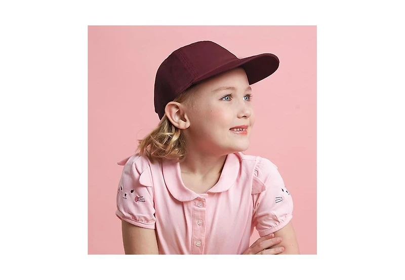 Furlihong Kids Washed Low Profile Baseball Cap - Cotton and Denim, Upf 50+ Plain Sun Hat for Daily Wear