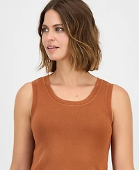 Anne Klein Women's Scoop Neck Tank Top