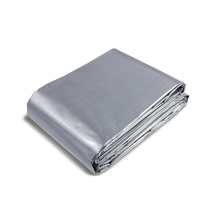 Sugift Heavy Duty Tarp 20x30 ft 10 Mil Waterproof Poly Tarp Cover