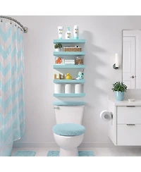 Sorbus 5 Pack Wall Mounted Floating Shelves - for Bathroom, Kitchen, Bedroom