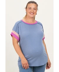 Dusty Blue Ribbed Co