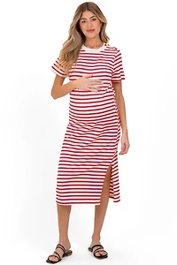 Navy Striped Short S