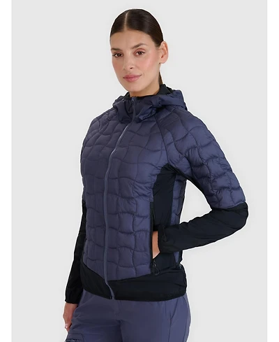 4F Women's Trekking Down Jacket With Primaloft Black Insulation