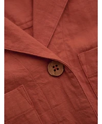 Celtic & Co. Women's Placket Detail Knee Length Dress