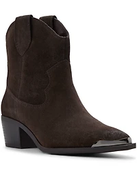 Aldo Women's Valley Western Block Heel Ankle Booties