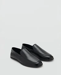 Mango Men's Leather Loafers