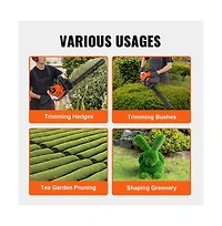 Sugift 23.2 in 26CC Gas Hedge Trimmer with 180 Degree Adjustable Head