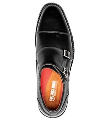 Stacy Adams Men's Boswell Cap Toe Double Monk Strap Shoe