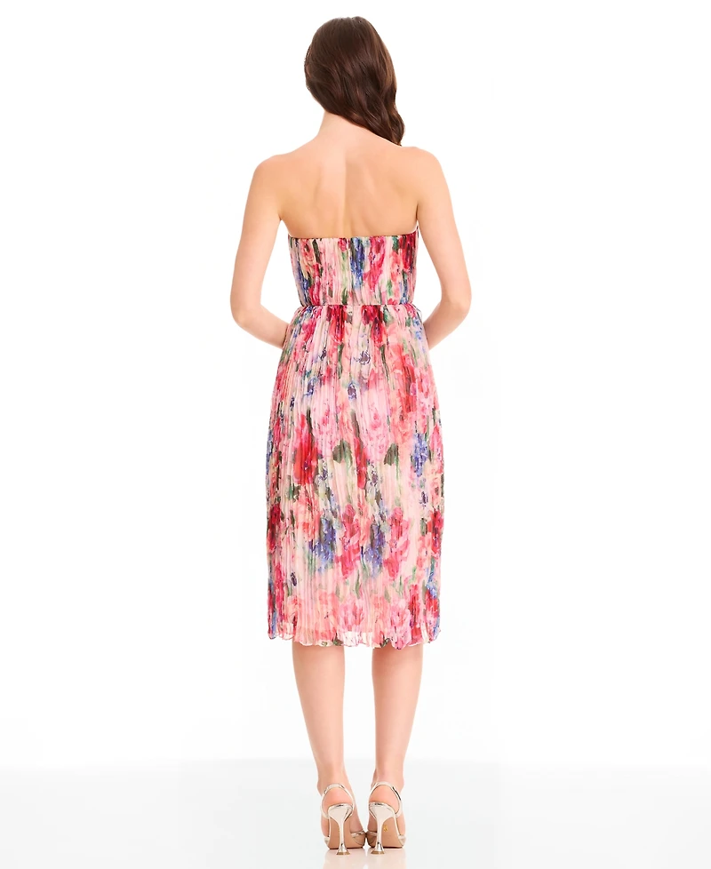 Dress the Population Women's Tovah Printed Midi