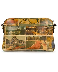 Patricia Nash Sevran Postcards From Paris Small Crossbody Handbag