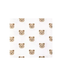 Hudson Baby Infant Cotton Poly Flannel Receiving Blankets Bundle 7-Pack, Cozy Cutie, One Size