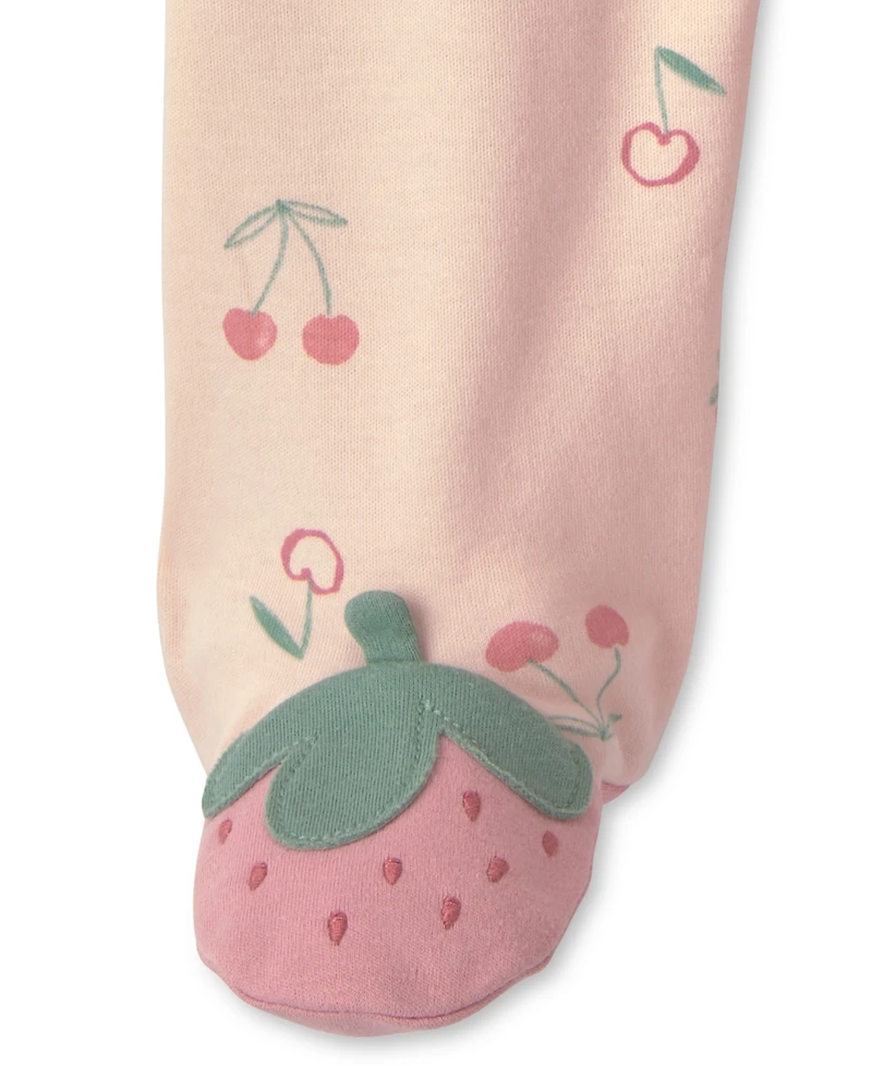 Carter's Baby Girl's Strawberry Snug Fit Sleep & Play