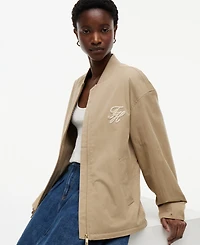 Tommy Hilfiger Women's Cotton Bomber Jacket