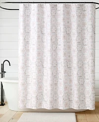Jessica Simpson Fabric 13-Pc. Shower Curtain Set With Hooks
