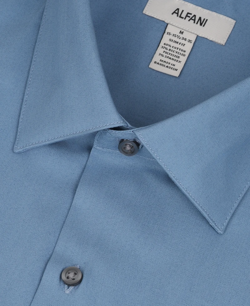 Alfani Men's Long-Sleeve Solid Dress Shirt, Macy's Exclusive