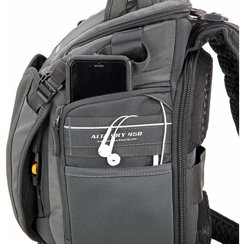 Vanguard Alta Sky 45D Backpack for Pro Dslr Camera with Attached Lens (Up to 70-200mm f/2.8), 2-3 Lenses, a Flash and Accessories, Csc (Compact System
