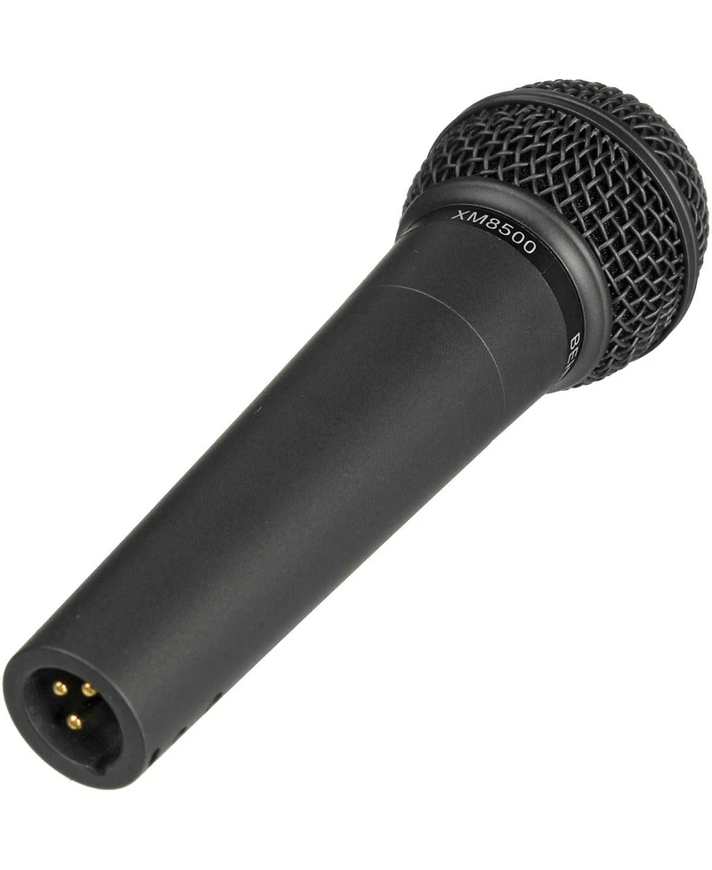 Behringer Ultravoice XM8500 Dynamic Cardioid Vocal Microphones [3 Pack], Bundle with 25' Xlr Cable, 3-Pack