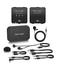 Behringer Go Cam Wireless Digital Clip-On Microphone System for Content Creators