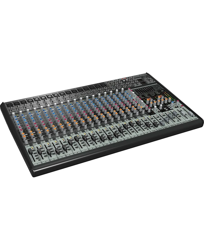 Behringer Eurodesk SX2442FX Ultra-Low Noise Design 24-Input 4-Bus Studio/Live Mixer, Bundle with TAPH100 Headphones and M to F Microphone