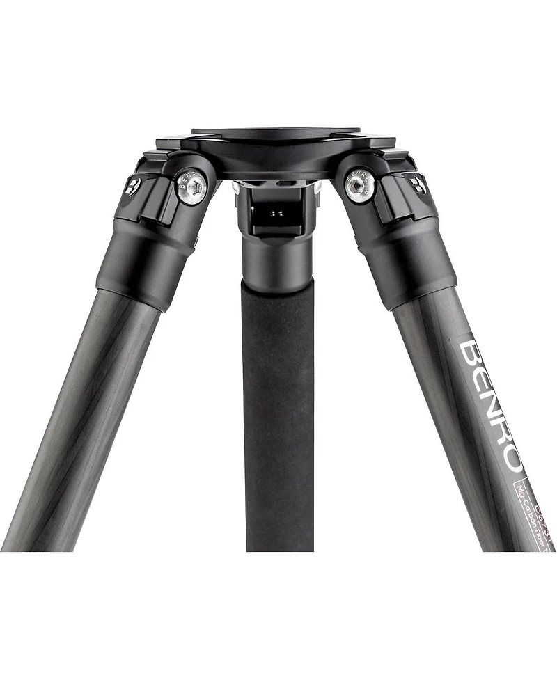 Benro C373T 75mm Bowl Single Tube 3-Section Carbon Fiber Video Tripod