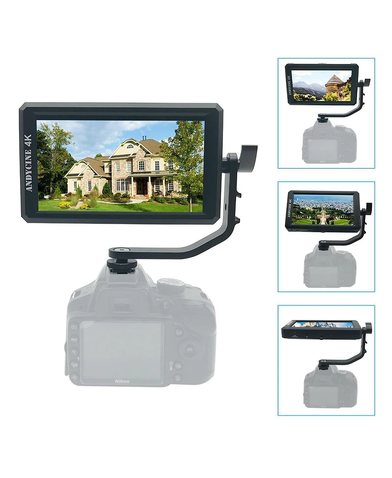 AndyCine A6 5.7" Full Hd Hdmi On-Camera Monitor with 4K Support