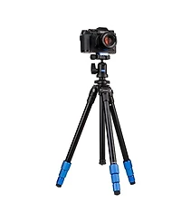Benro Slim 4-Section Lightweight Aluminum Tripod with Ball Head