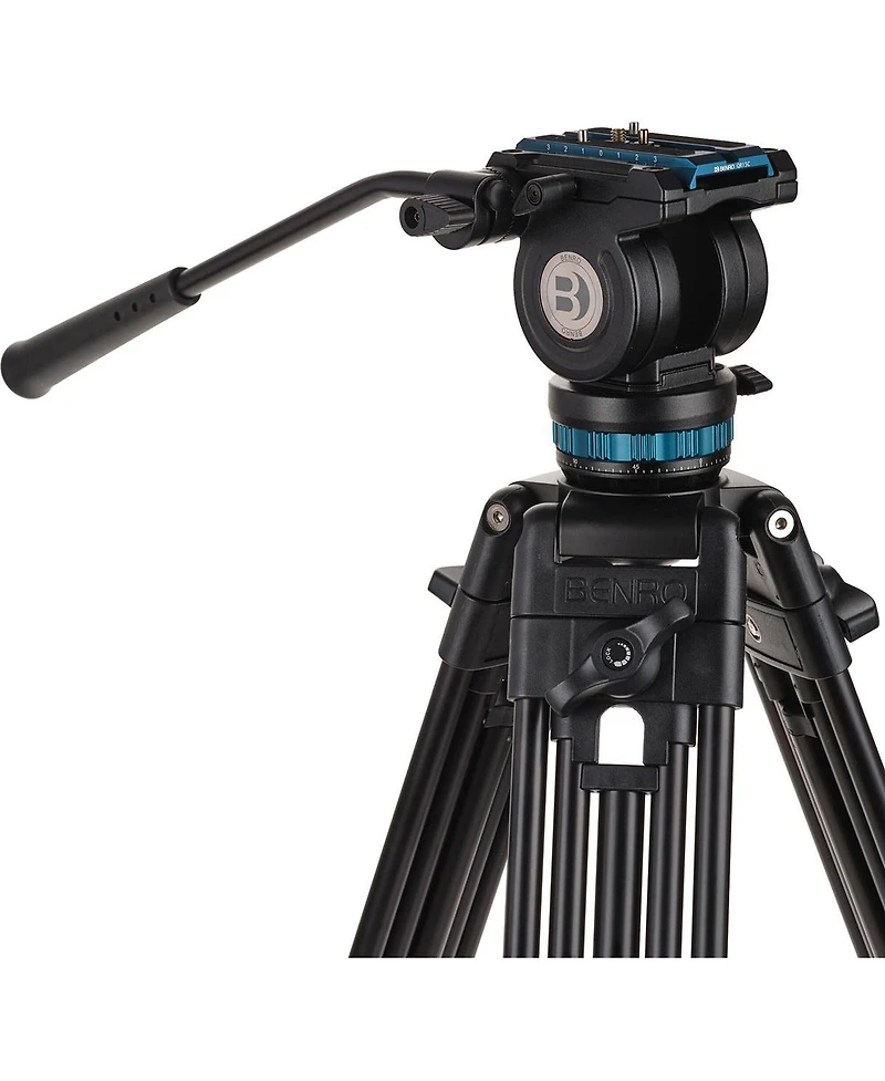 Benro KH25PC 3-Section Aluminum Tripod with Video Head