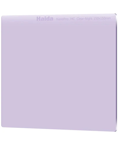 Haida NanoPro Mc Optical Glass Clear-Night Filter, 150 x 150mm