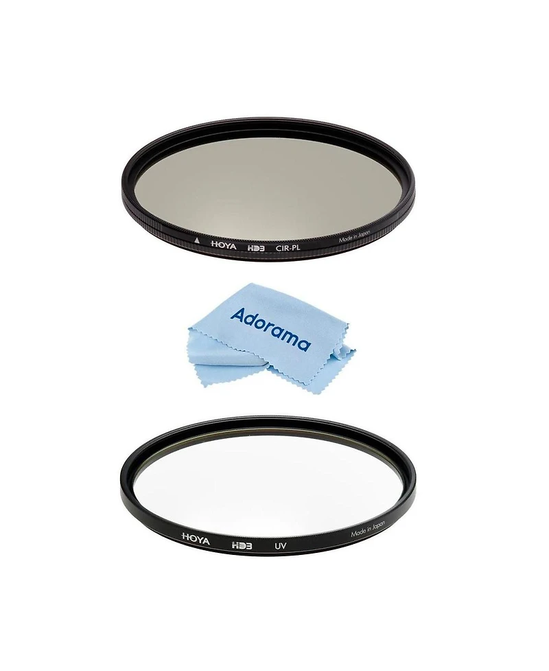 Hoya 82mm HD3 Uv and Circular Polarizer Filter Kit
