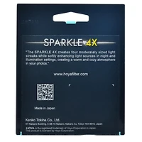 Hoya 62mm Sparkle 4x Multi-Coated Glass Filter