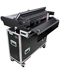 ProX Xzf-MIDM32 Flip-Ready Easy Retracting Hydraulic Lift Case for Midas M32 Console