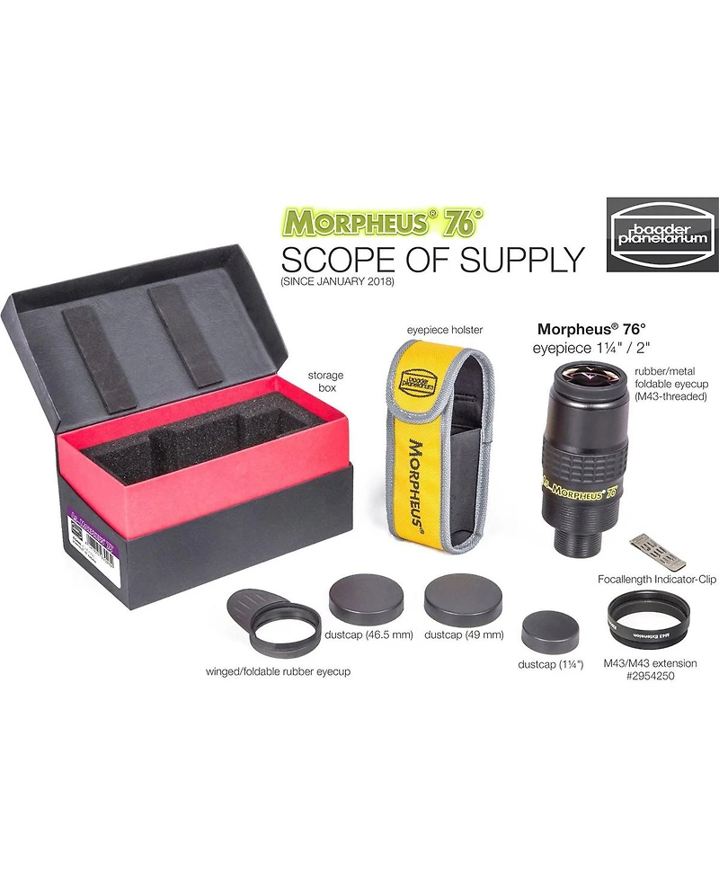 Baader Planetarium Morpheus 9mm 76 Degree Wide-Field Eyepiece