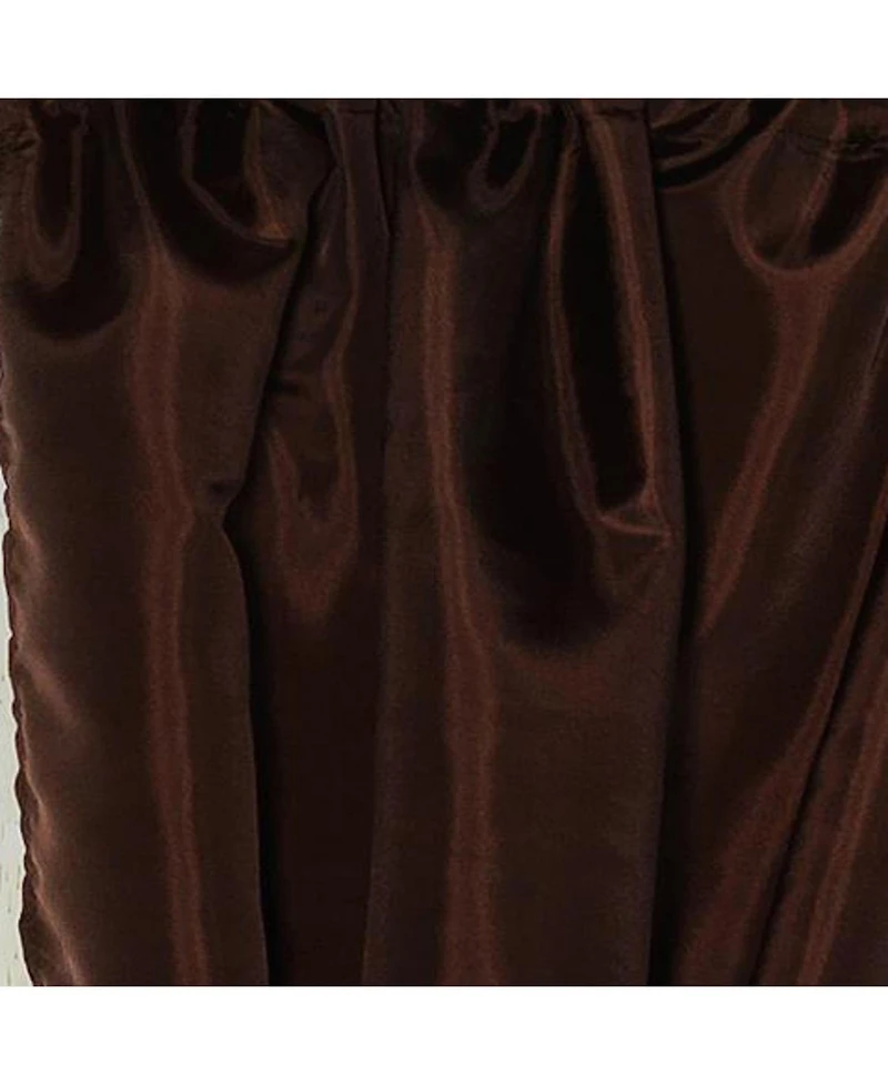 Carnation Home Fashions Polyester Fabric Window Curtain