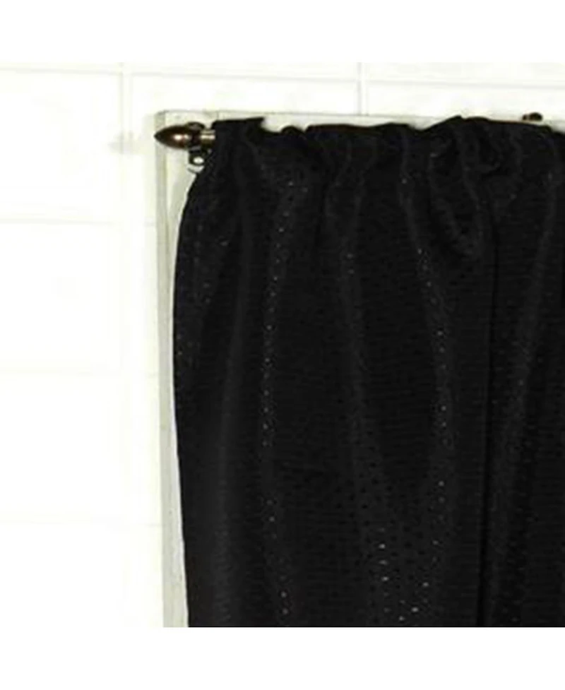 Carnation Home Fashions "Lauren" Diamond-Piqued, 100% Polyester Window Curtain