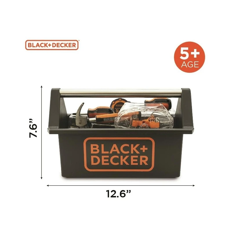 Black & Decker5-Tool Open Toolbox Toy