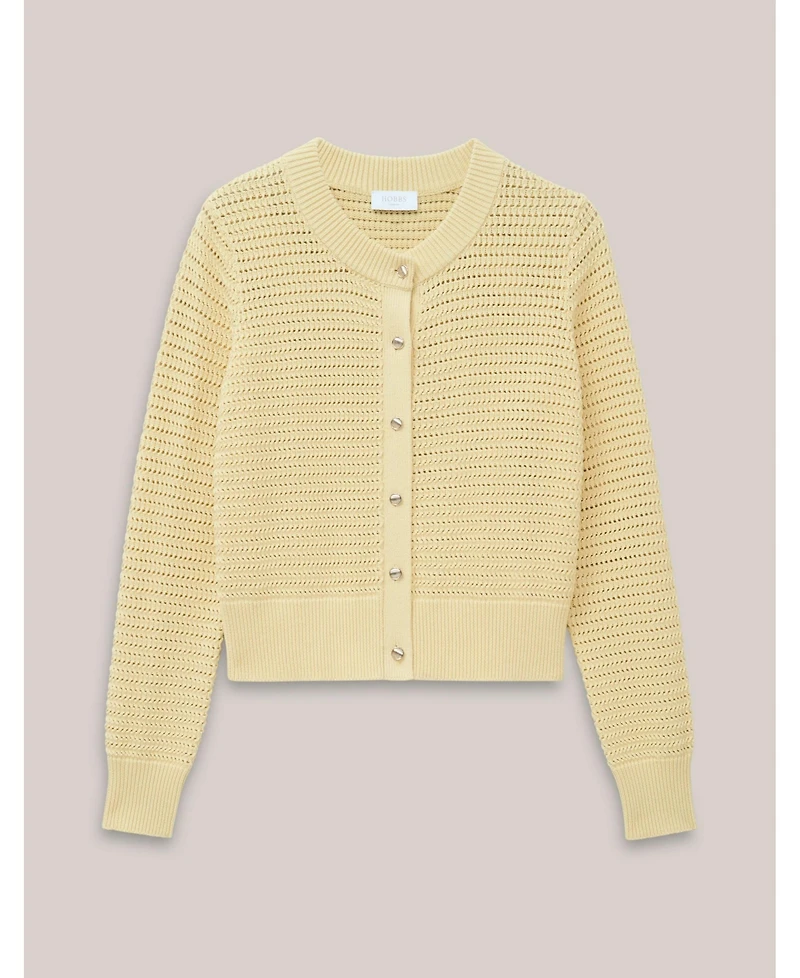 Hobbs London Women's Felicity Regular-Fit Cotton Cardigan